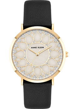 Часы Anne Klein Leather 5324GPBK
